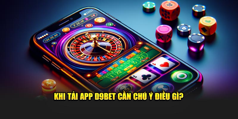 Khi tải app D9bet cần chú ý điều gì?